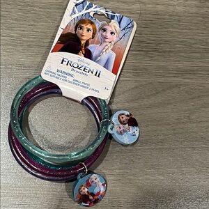 Disney Frozen II Charm Bracelets - Purple, Teal, Blue
